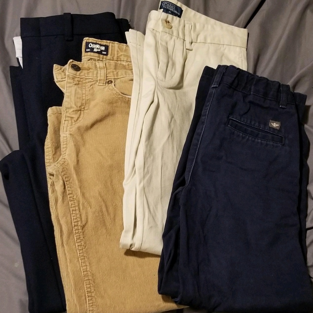 Boys dress pants lot